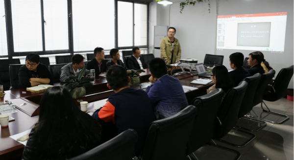 高新技術(shù)企業(yè)申報財務(wù)審計資深會計事務(wù)所一行來我公司交流